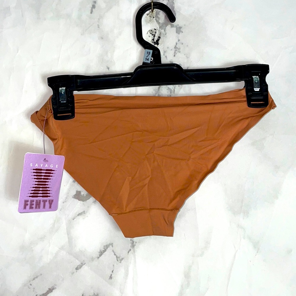NWT Savage x fenty brown panty